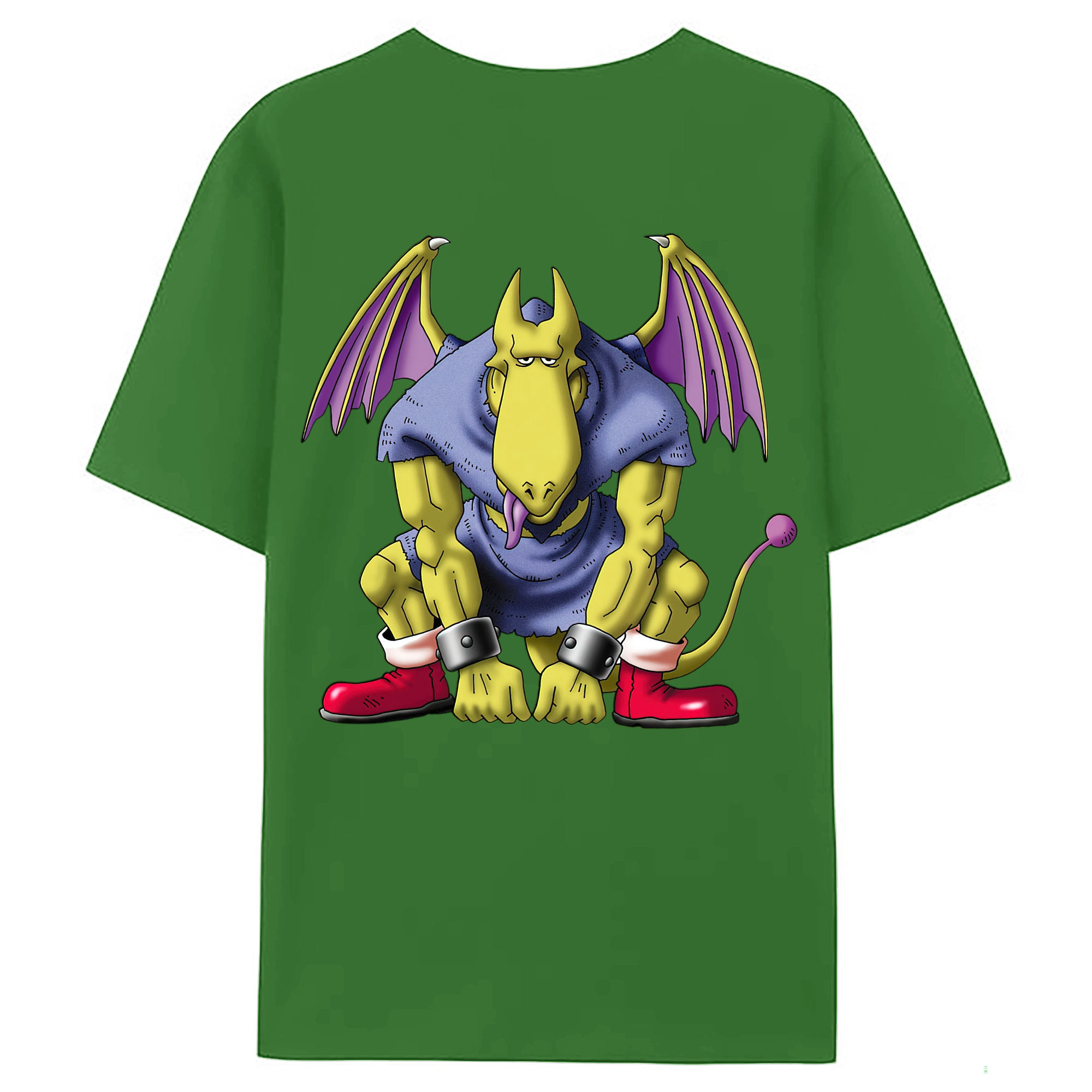 （画像用） ドラゴンクエスト Doragon Kuesuto Dragon Quest レディース半袖Tシャツ(バックプリント)